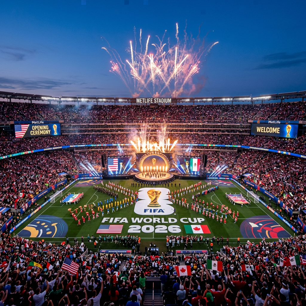 Kemeriahan Opening Ceremony FIFA WORLD CUP 2026 di 3 Negara