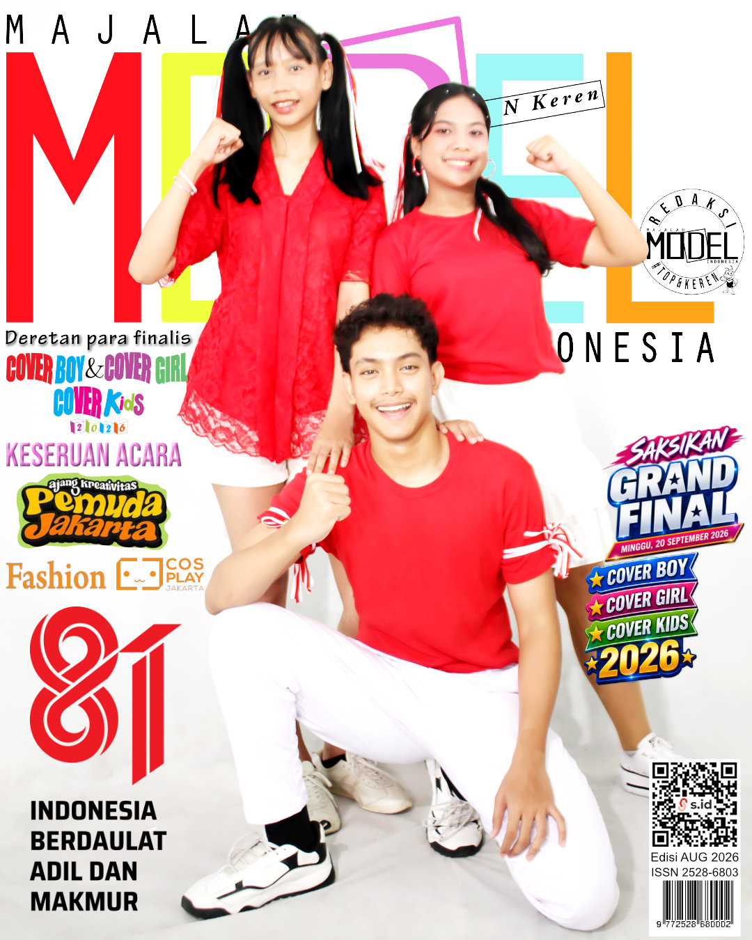 COVER STORY MAJALAH MODEL INDONESIA Ed. Agustus 2026