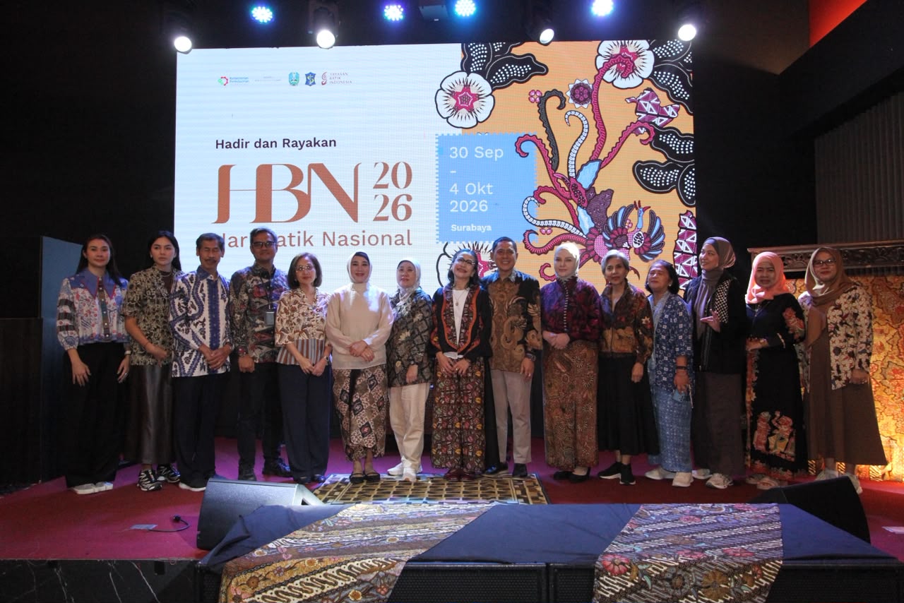 Surabaya Hadirkan “Batik Berlayar” sebagai Puncak Hari Batik Nasional 2026